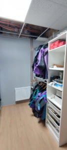 Blick in Waffenkammer