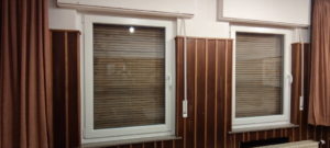 Neue Fenster im Geschäftszimmer