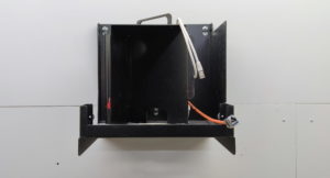 Geschossfang mit LAN-Kabel