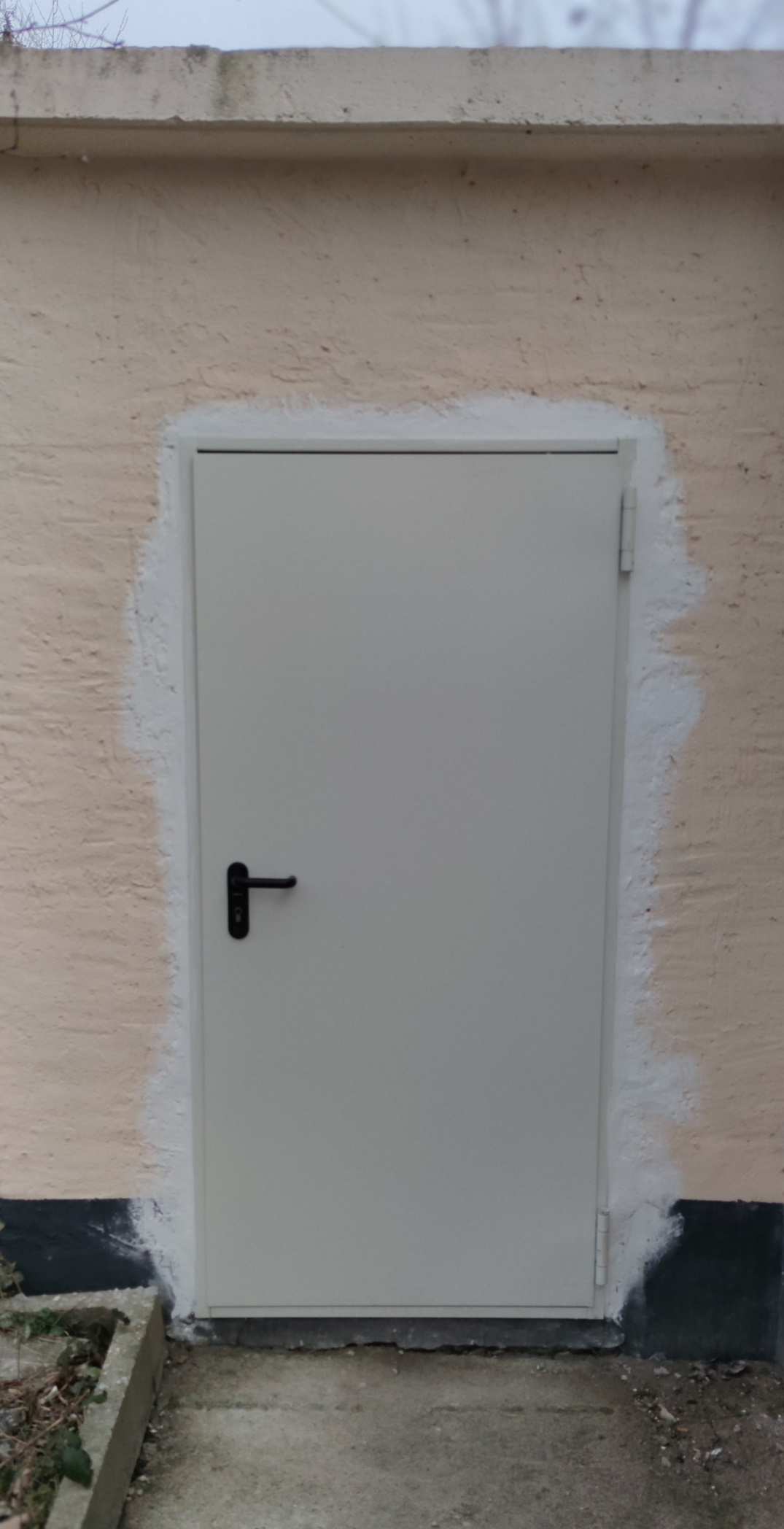 Neue Tür der alten Anzeigedeckung (Königsstand)