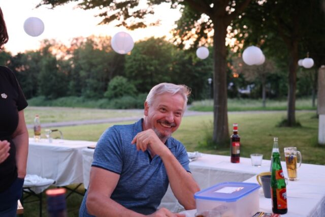 Noch einer der immer ein Lächeln über hat