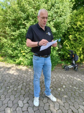 Begrüßung gehört auch dazu