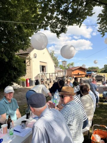 Gemütliche Runde mit guten Gesprächen